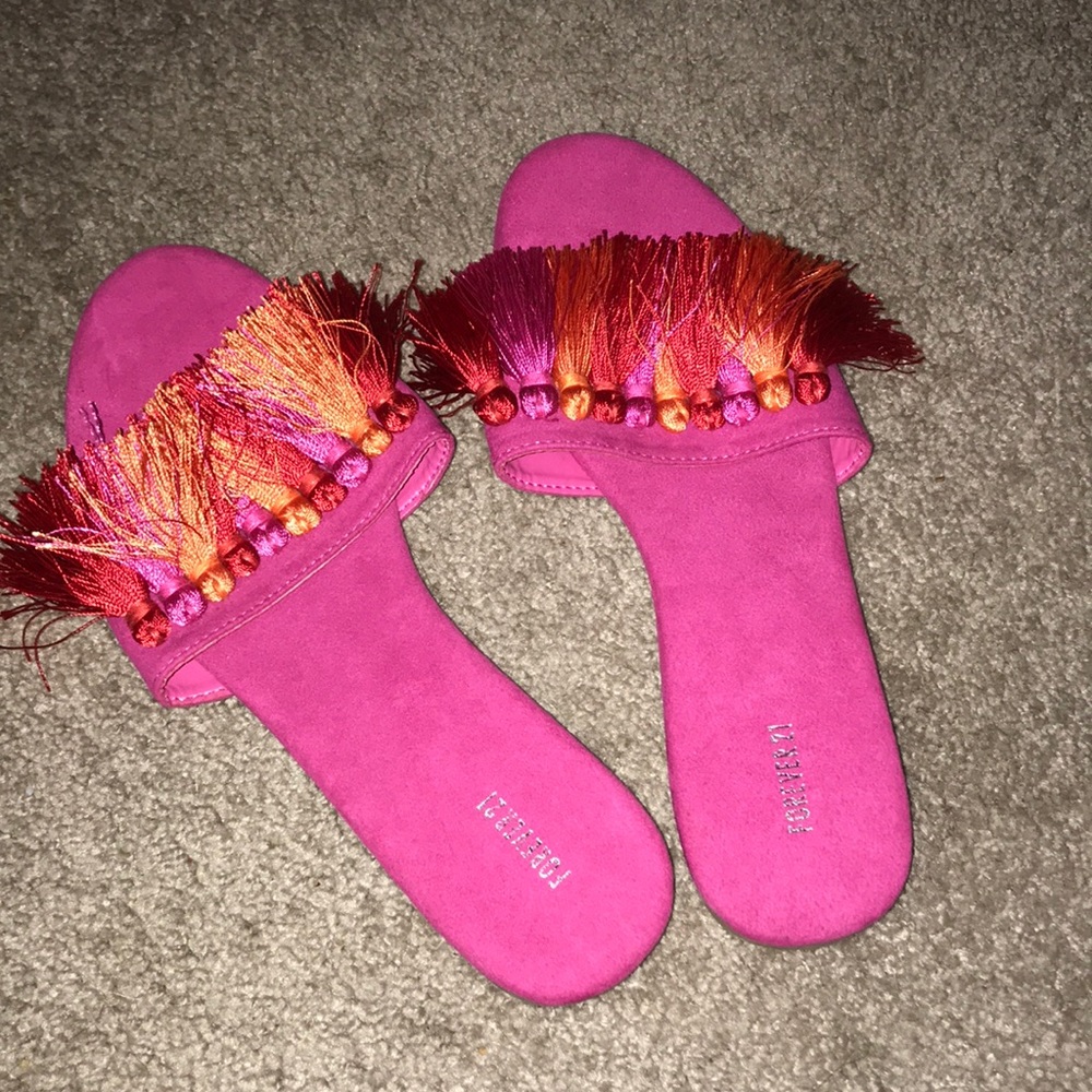 Forever 21 Pink Sandals